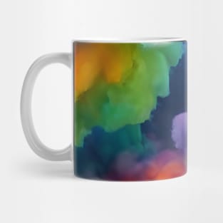 Abstract Cotton Candy Clouds Mug